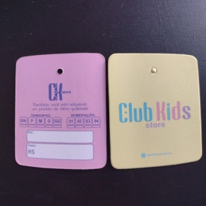 tags para roupas