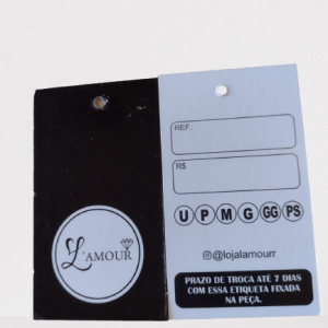 tags para roupas