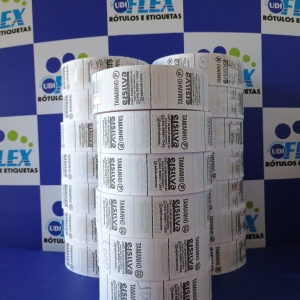 etiquetas em tecido nylon resinado para uniformes e camisetas 