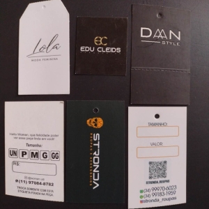 tags para roupas