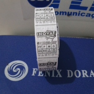 etiquetas em tecido nylon resinado para uniformes e camisetas 