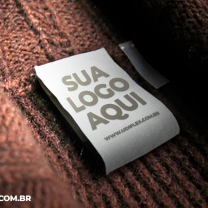 etiquetas em tecido nylon resinado para uniformes e camisetas 