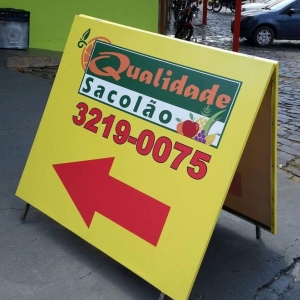 Cavalete de Lona 